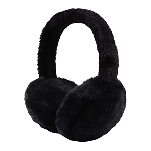 PESAAT Fluffy Ear Muff for Women Plush Earmuffs Kids Winter Earmuffs Girls Boys Cold Weather Ear Warmer