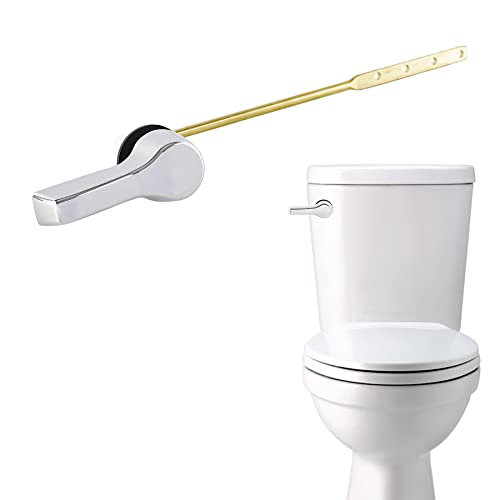 image for iFealClear Toilet Tank Flush Lever Replacement, Universal Front Mount 