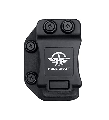 Pole.Craft Sig Sauer P365 Magazine Holster IWB/OWB Kydex - P365 Mag Carrier - Ambidextrous - Custom for Sig Sauer P365 / P365 SAS / P365 XL Magazines Case Cover Holder - Universal - Right/Left Hand