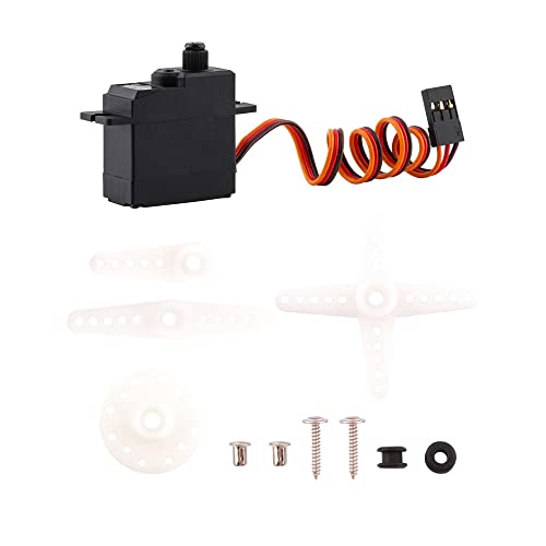 Jx Servo Ps-1181Hb 18G 3Kg Plastic Gear Analog Servo Motor For 1/18 1/10 Rc Car Robot Arm Helicopter Airplane Parts #TOP2