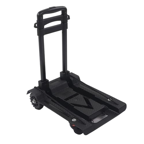 Carretilla plegable de mano, 4 ruedas, capacidad 40 kg miniatura 1
