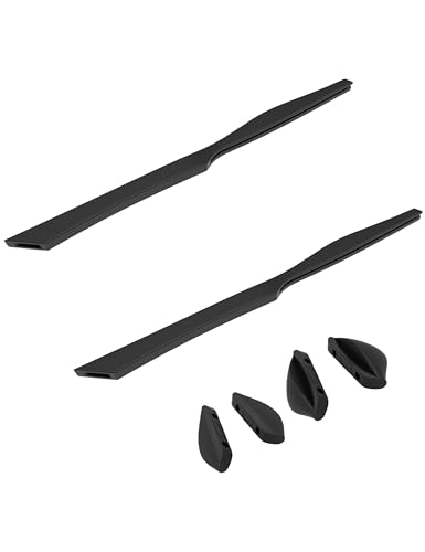 Image of SAUCER Replacement Nose Pieces Pads & Earsocks Temple Sleeve Rubber Kit for Oakley Chainlink | Chainlink Asian Fit Sunglass