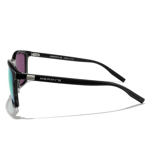 Image of MERRY'S Unisex Polarized Aluminum Sunglasses Vintage Sun Glasses For Men /Women S8286