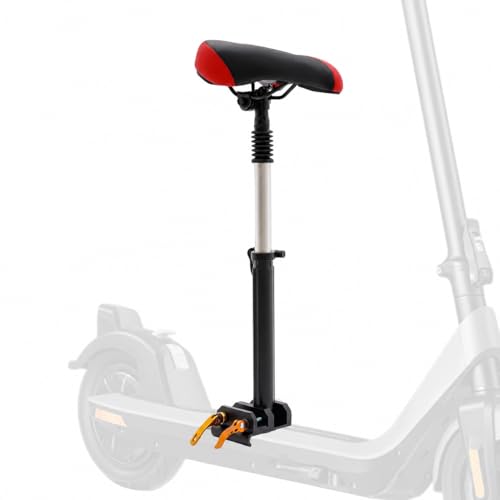 Adjustable Electric Scooter Seat Height Range 17.5-25.6 Inch PU Absorption Seat amage Installation Easy to Carry Only Suitable For Xiaomi M365 And Xiaomi M365 ProS Electric Scooter