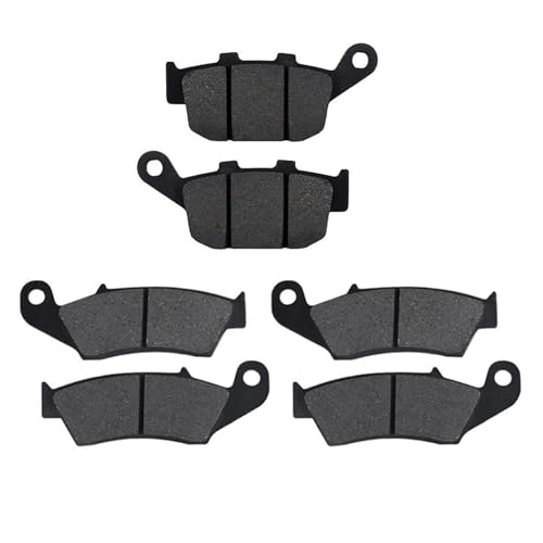 Plaquettes de frein avant et arrière intégrales pour moto XRV750 et XL600V