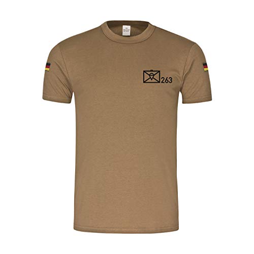 T-shirt BW Tropen FschJgBtl 263 vert XX-Large de parachutiste