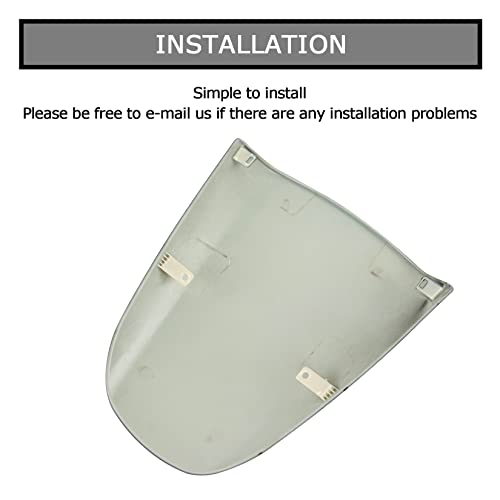 Rear Seat Cowl Cover Fairing Pillion Passenger Solo Back Tail Hump For Kawasaki Ninja Zx12R 2000-2008 2000 2001 2002 2003 2004 2005 2006 2007 2008(Black) #TOP5