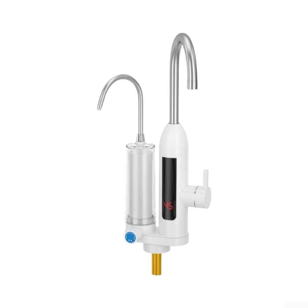 para grifo Eléctrico Giratorio para 3s Calentamiento para instantáneo LED(EU Protection)