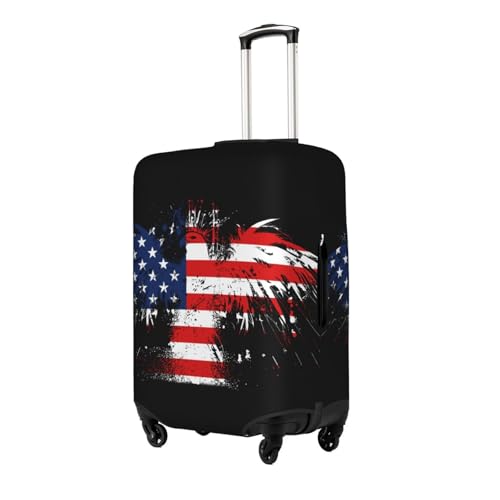 Travel Luggage Cover America Flag Fashion Washable Baggage Suitcase Protector Fit For Luggage Medium2