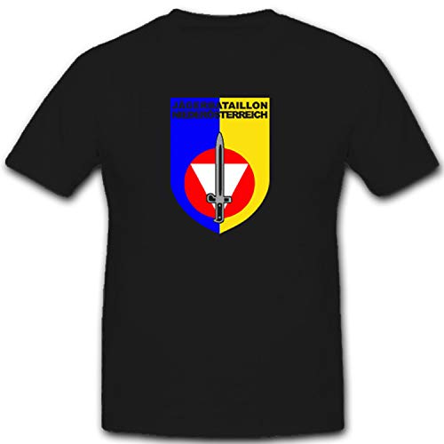 T-shirt Jägerbataillon 7578 autrichien noir en 4XL idéal pour le tir
