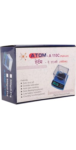Image of A-110C High Precision Lab Scale Digital Analytical Electronic Balance Laboratory Lab Precision Scale /Jewelry Scale /Kitchen Precision Weighing Electronic Scale 0.01g .(600g)
