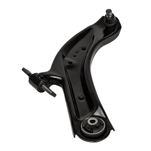 Image of Detroit Axle - 8pc Front End Suspension Kit for 2014-2019 Nissan Rogue Sport Qashqai, 2 Lower Control Arms with Ball Joint 4 Inner Outer Tie Rods 2 Boots 2015 2016 2017 2018 Replacement