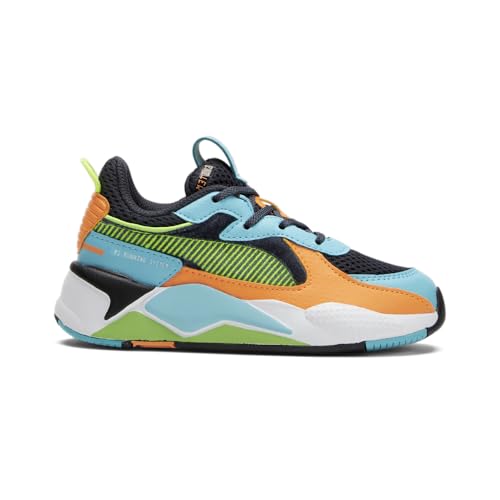 PUMA Kids Boys Rs-X Arcade Striped Lace Up Sneakers Shoes Casual - Blue