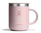 Hydro Flask Coffee Mug – Insulated Stainless Steel, Non Spill, Leak Resistant Travel Mug 12 Oz Trillium Pink