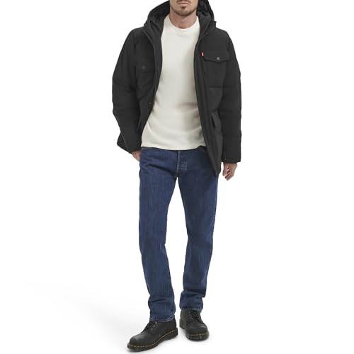 Image of Levi's Men's Arctic Cloth Quilted Performance Parka