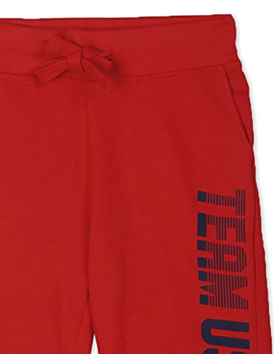 Image of U.S. Polo Assn. Regular Fit Boys Shorts - Mid Rise Waist, Brand Printed Bottom Wear for Kids