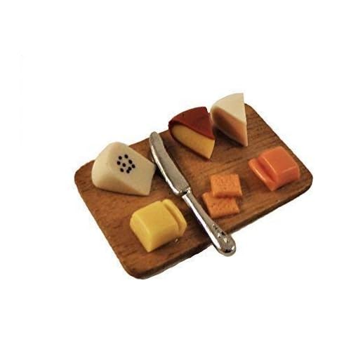 Melody Jane Dollhouse Cheese Board Miniature Dinner Dining Room Accessory 1:12 Cover