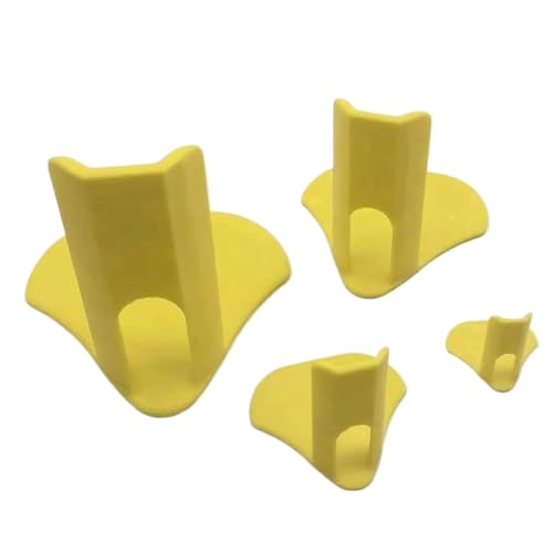 Générique Attelle pour Poulet | Attelle Fixation Patte Poulet | 4 Pièces Bande Adjustable pour Coqs | Pattes Cassées Oiseaux Ferme Jeunes Oisons Orteils Recourbés