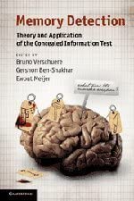 Memory Detection: Theory and Application of the Concealed Information Test book cover