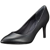 [ロックポート] パンプス トータルモーション 75mm ポインティー トゥ ヒール プレーンパンプス レディース RPI-CI0050M ブラックレザー 24.0 cm M