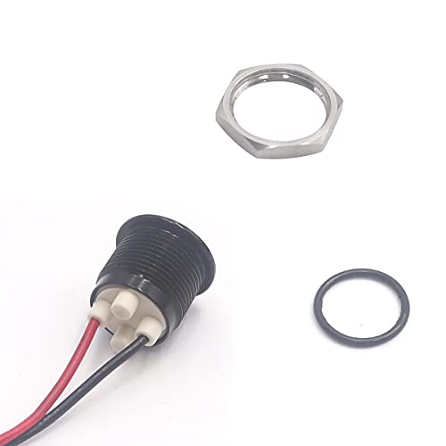 Taiss CAF-010-FDJ-Y Led Indicator Pilot Dash Light (Check Engine) Yellow thumb #3
