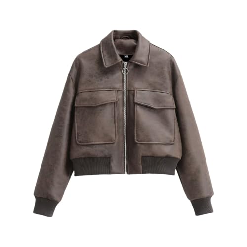 Blouson bomber femme similicuir pour vos sorties en ville