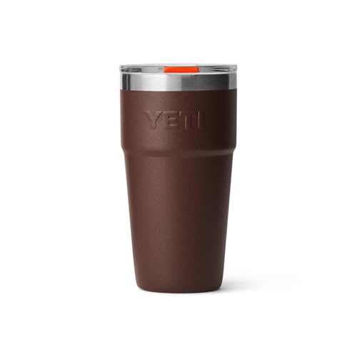 Image of YETI Rambler 20 oz Stackable Tumbler, Stainless Steel, Vacuum Insulated with MagSlider Lid