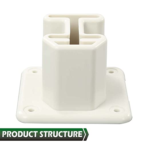 Escalera para piscina de resina blanca 2 piezas miniatura 5
