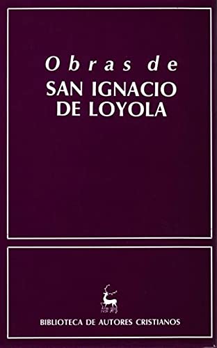 Portada de Obras de san ignacio de loyola