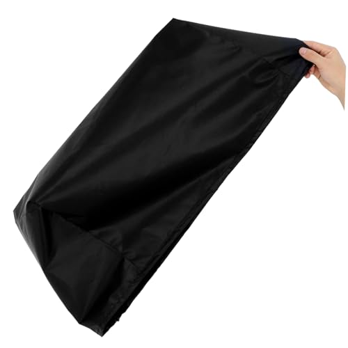 Cubierta de motor impermeable y resistente al sol en poliéster negro para tractor 5