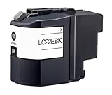 TONERPRO - Cartuccia Compatibile per le stampanti Brother mfc-j5920dw - Nero - Fino a 2.400 pagine - Sostituisce Brother LC-22EBK