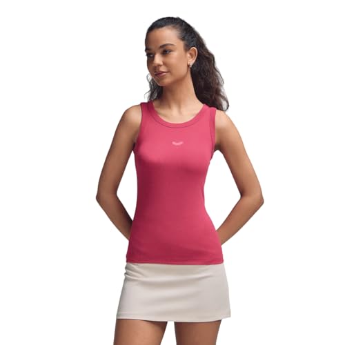 Image of Women's Ultra-Lightweight Ribbed Tank Top | Micromodal & Micropolyester Blend, Sleeveless Crew Neck, Regular Fit for Training, Travel & All-Day Casual Wear (XW2004)