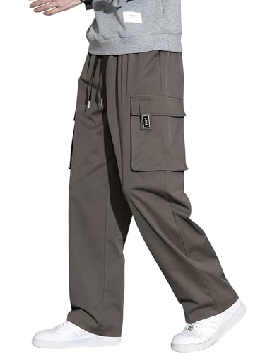 Image of Lymio Cargo for Men || Cotton Cargo Pant || Drawstring Waist Pant (Also Available in Plus Sizes) (133-136)