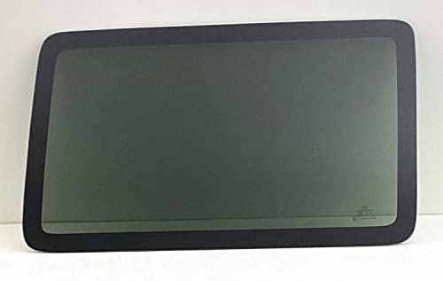 Passenger/Right Side Quarter Window Glass Replacement for Jeep Wrangler 4 Door 2011-2017 / Wrangler JK 4 Door 2018 ( Hard Top must be same year or original )