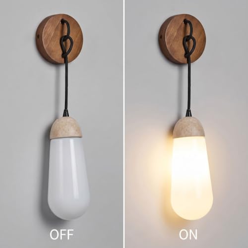 Lámpara de Pared para Mesita de Noche en Dormitorios Nórdicos 4