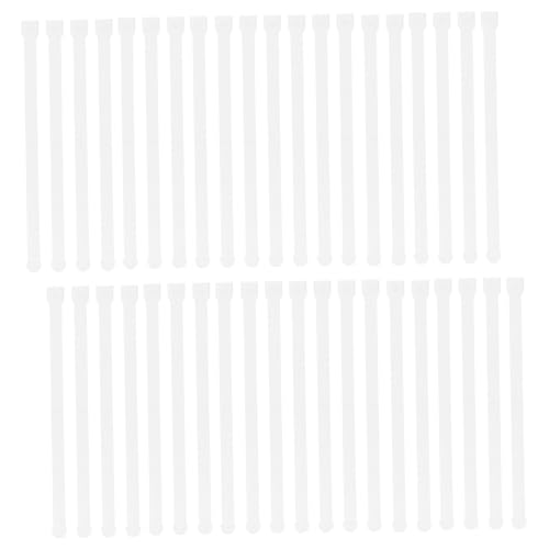 Unomor 100pcs Vertical Blinds Connectors Curtain Pulley Accessories for Home Office Hotels Restaurants Easy to Install Convenient Repair