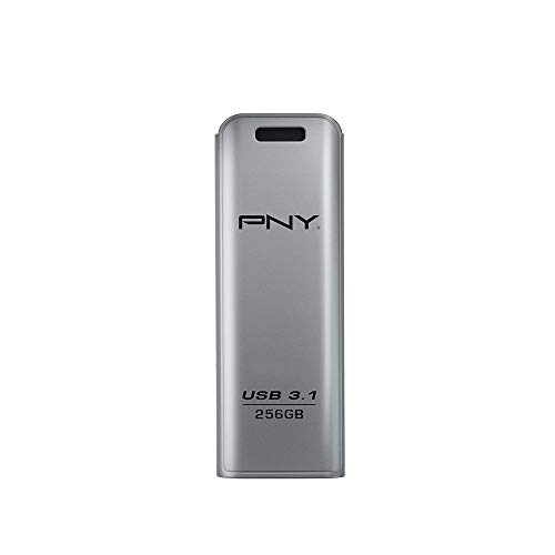 Image of PNY Elite Steel USB 3.1 Flash Drive Read Speed up to 80MB /s - 256GB