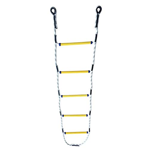 Aoneky 5.9 ft Nylon Climbing Rope for Adults - Playground Hanging Ladder for Swing Set - Tree Ladder