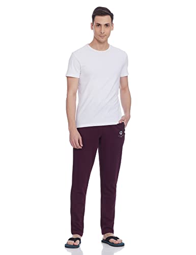 Image of JACK & JONES Men Grey Regular Fit Solid Track Pants