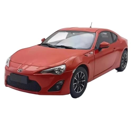 Voiture sport GT 86 alliage moulé sous pression 1/18 décoration intérieur métal