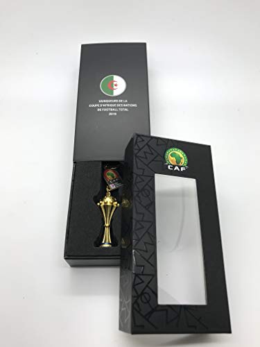 Confédération Africaine de Football Porte-clés Trophée Coupe d’Afrique des Nations Total 2019 Doré - Image 5