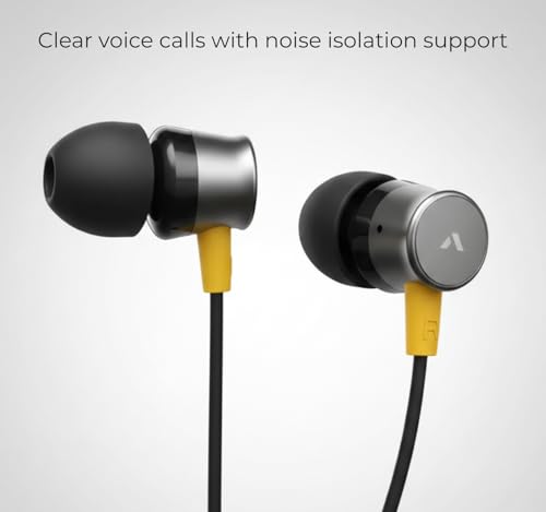 Image of Original for Realme Buds 3 Type-C Wired Earphones with Mic - USB-C Earbuds for Deep Bass, Clear Sound & Noise Isolation, Compatible with Android Phones