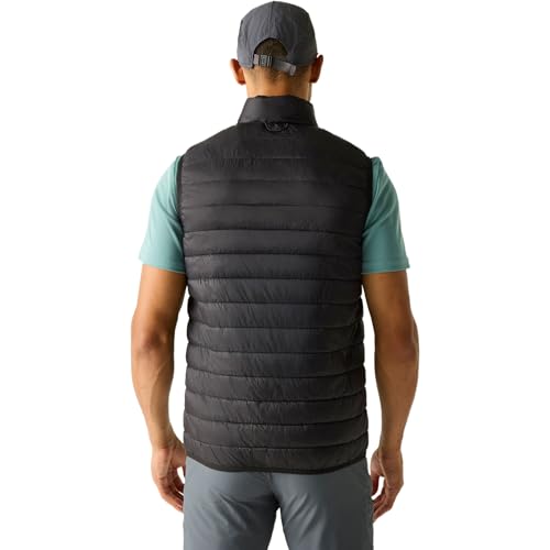 Regatta Herren Outdoorweste Steppweste Weste Hillpack II, Farbe:Schwarz, Artikel:-800 Black, Größe:XL