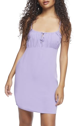 Forever 21 Cami Mini Dress Vestido Informal, Anochecer, L para Mujer