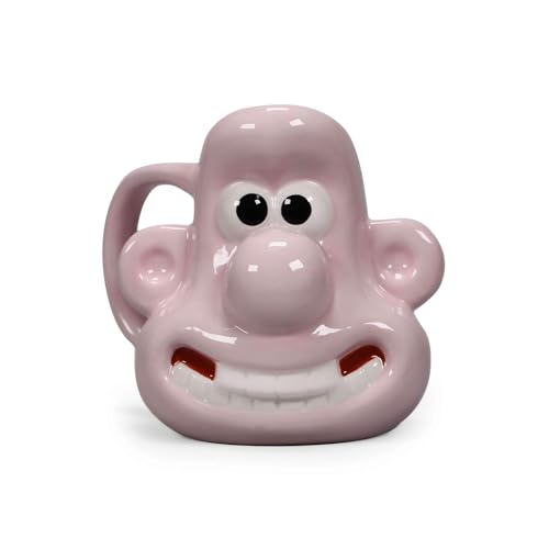 Aardman - Shaped Mugs - Wallace & Gromit Wallace Boxed Shaped Mug