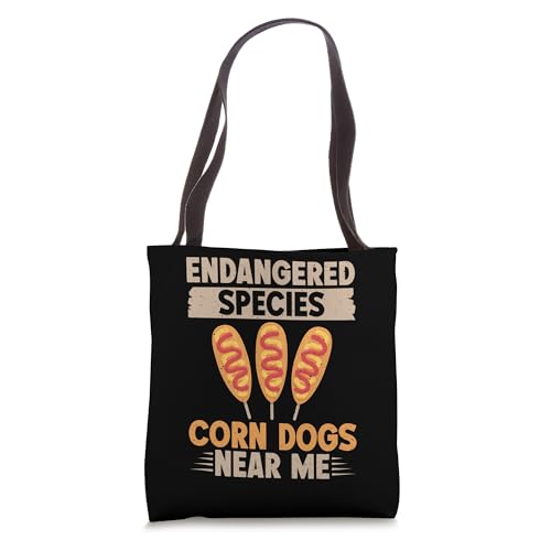Endangered Species Corn Dogs near me Corn Dog Tote Bag