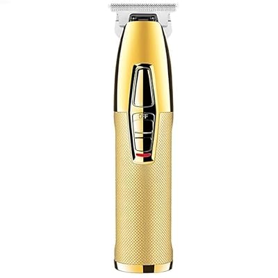 Mens Hair Clippers, Clipper Professional Finish Cutting Machine Beard Trimmer 0mm Cut Electric Cutter Rechargeable