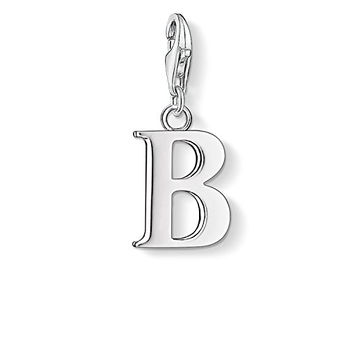 Thomas Sabo pendentif Charm lettre B Argent Sterling 925