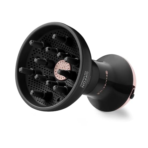 Secador de pelo 700W IMETEC DIFFON ION CERAMIC | 2 Velocidades, 2 Temperaturas, Negro