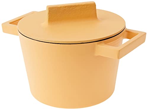 Sambonet Terra. Cotto Cast Iron Stewing Pot 16 cm Vanilla